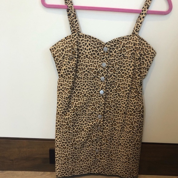 skylar + madison new animal print denim dress - Picture 2 of 3